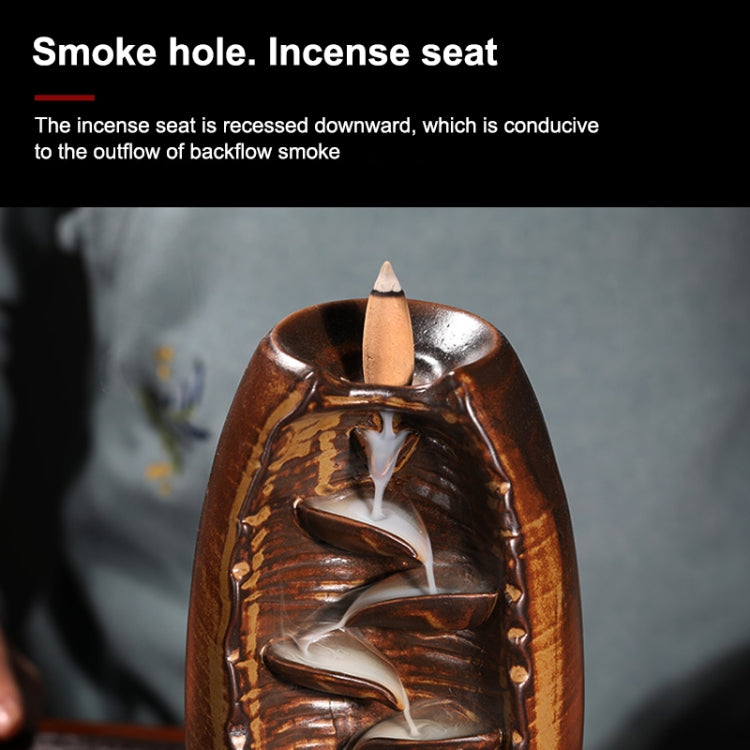 Ceramic Aromatherapy Furnace Lotus Smell Aromatic Home Office Incense Crafts Incense Burner Holder