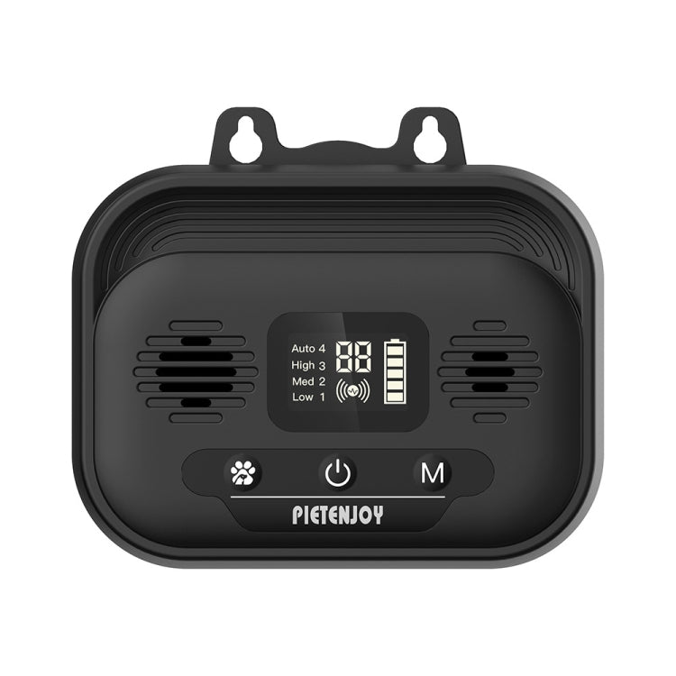 Pet Products Ultrasonic Bark Stopper Dog Trainer Indoor And Outdoor Dog Repeller, Black Normal Edition, Black Smart Edition