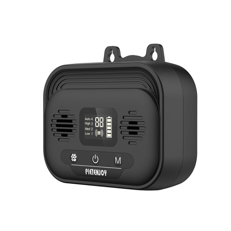 Pet Products Ultrasonic Bark Stopper Dog Trainer Indoor And Outdoor Dog Repeller, Black Normal Edition, Black Smart Edition