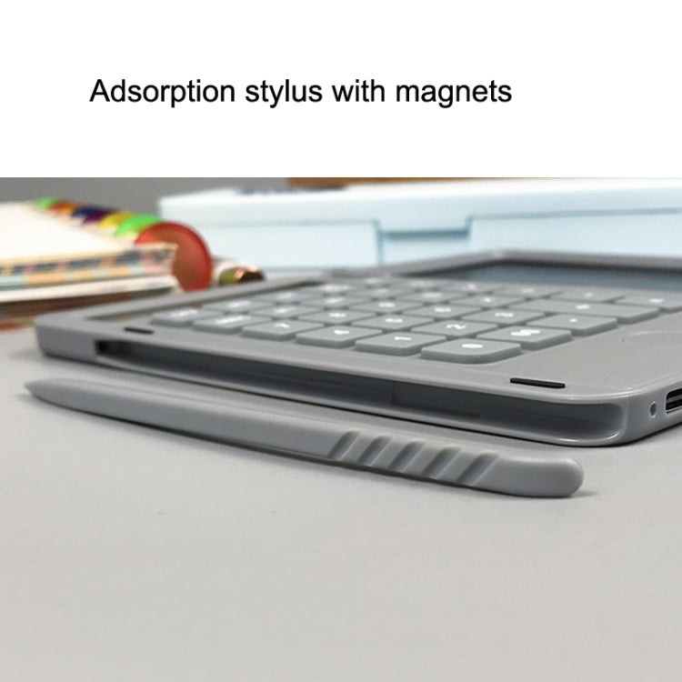 Rechargeable Writing Board Calculator Portable Multi-Function LCD Student Handwriting Board, Gray