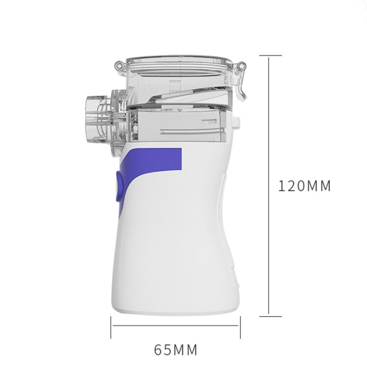YMK-W6 Children Adult Ultrasonic Portable Micro-Mesh Atomizer Household Handheld Two-Speed Adjustable Compression Atomizer, YMK-W6(Blue), YMK-W6(Gray), YMK-W6(Green)