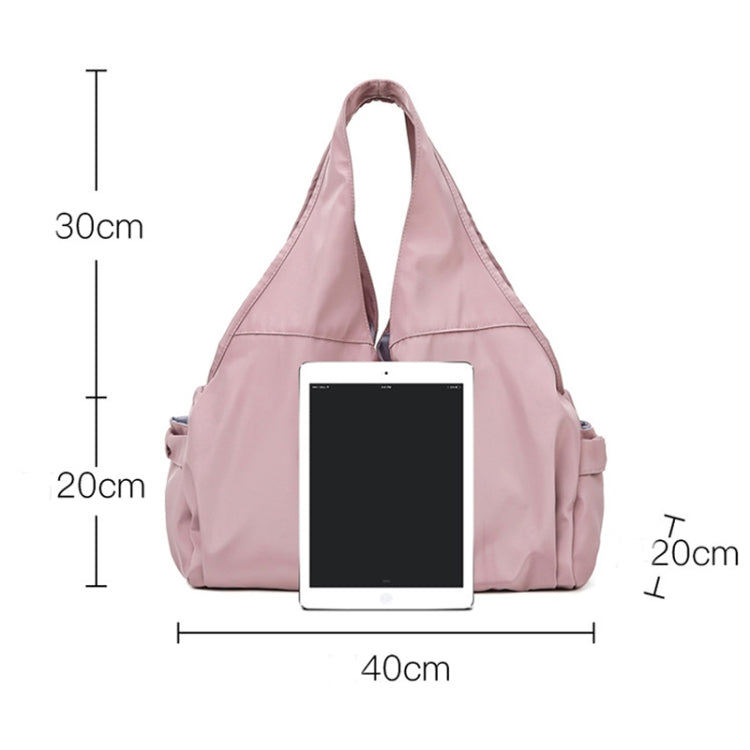 Female Dry And Wet Separation Sports Gym Bag Handbag Duffel Bag Short Distance Light Swimming Bag, Light Pink, Deep Pink, Black, Light Blue