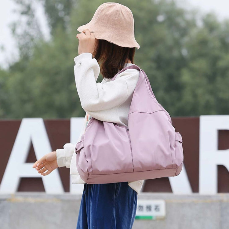 Female Dry And Wet Separation Sports Gym Bag Handbag Duffel Bag Short Distance Light Swimming Bag, Light Pink, Deep Pink, Black, Light Blue