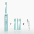 DELIPU Electric Toothbrush Rechargeable Sonic 5-Speed Adjustment Children Adult Household Waterproof Soft Hair Whitening Toothbrush, USB Charging Cable  (Blue), USB Charging Cable (Pink), USB Charging Cable (White), USB Charging Stand (Blue)           ...