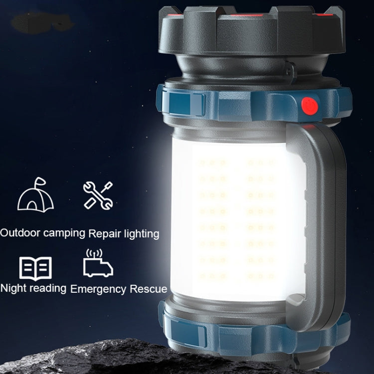 LED Mountaineering Waterproof Patrol USB Charging Flashlight with Power Bank Function, 2400mAh, 4800mAh