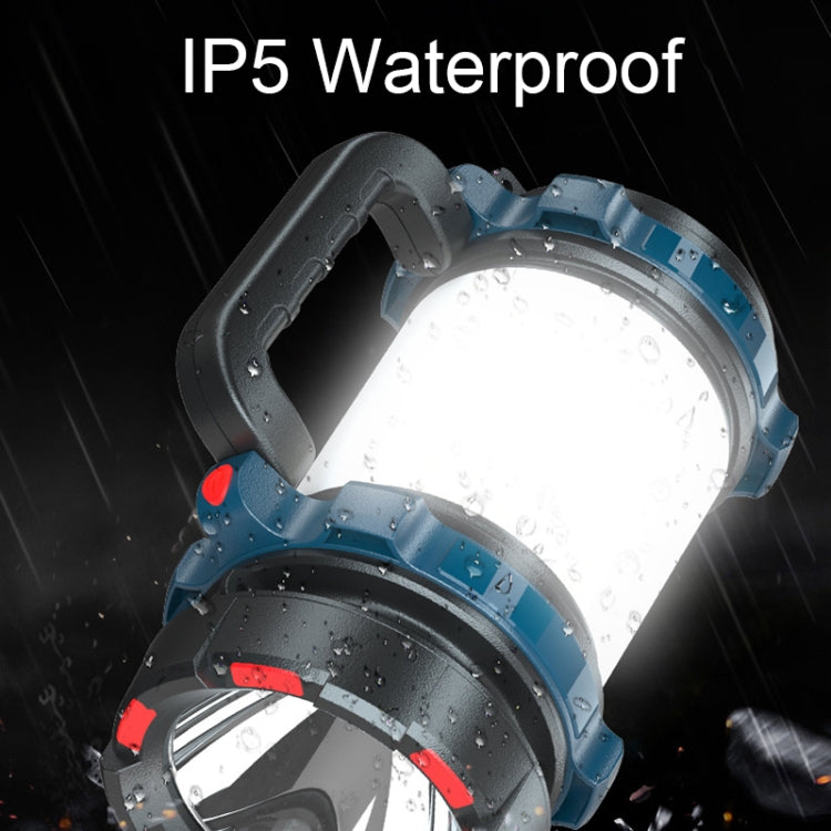 LED Mountaineering Waterproof Patrol USB Charging Flashlight with Power Bank Function, 2400mAh, 4800mAh