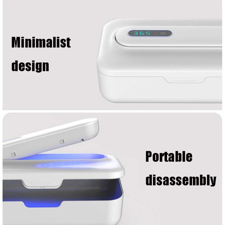 XD003 Underwear UV Sterilization Machine Cosmetic Brush Storage Disinfection Box, XD003 White, XD003 Pink