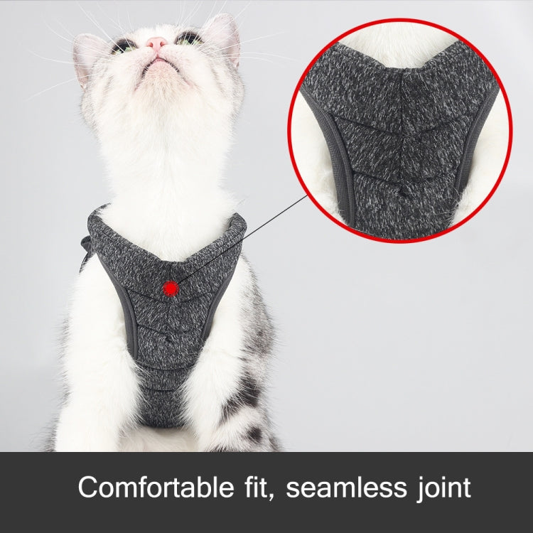 Cat Leash Pet Chest Harness Leash, S
