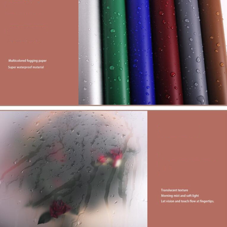 20 Sheets / Pack Flower Wrapping Paper Matte Paper Gift Paper Translucent Wrapping Paper Material, Colour: Wine Red, Wine Red, Golden, Silver, Black, Rose Red, Deep Pink, Deep Champagne, Gouache, Light Champagne, White Tea, Red Gray, Light Gray, Cyan  ...