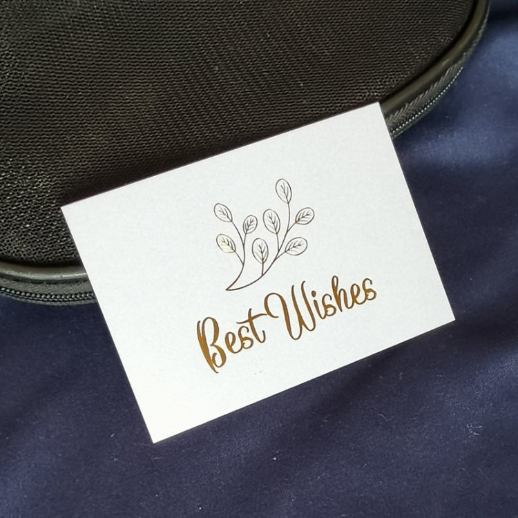 150 PCS Wedding Blessing Card Thank You Message Gift Decoration Card Bronzing Flower Greeting Card, Blessing （White）, Thank You （White）, Love You （White）, Happy Birthday （White）, Blessing （Black）, Thank You （Black）, Love You （Black）                    ...