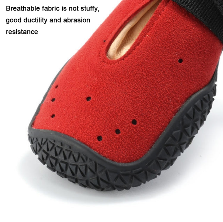 HCPET Non-Slip Wear-Resistant Pet Shoes Four Seasons Breathable Dog Shoes, 1, 2, 3, 4, 5, 6, 7, 8