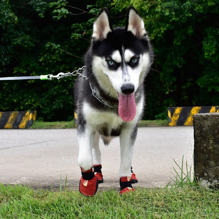 HCPET Non-Slip Wear-Resistant Pet Shoes Four Seasons Breathable Dog Shoes, 1, 2, 3, 4, 5, 6, 7, 8