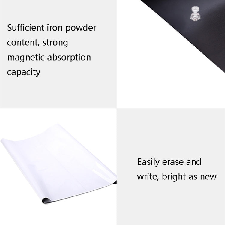 Deli Soft Iron Whiteboard Wall Sticker Office Study Home Erasable Magnetic Whiteboard Sticker, 8719 (0.6x600x900mm), 8710 (0.6x450x1000mm), 8715 (0.5x450x1000mm), 8716 (0.5x600x900mm)