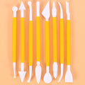 2 Sets Carving Pen Cake Fondant Carving Knife Making Cutting Tool 01030 Purple (OPP Bag Packaging), 01071 Yellow (OPP Bag Packaging), 01018 Red (OPP Bag Packaging), 02023 Blue (OPP Bag Packaging), 02030 Pink (OPP Bag Packaging)                         ...