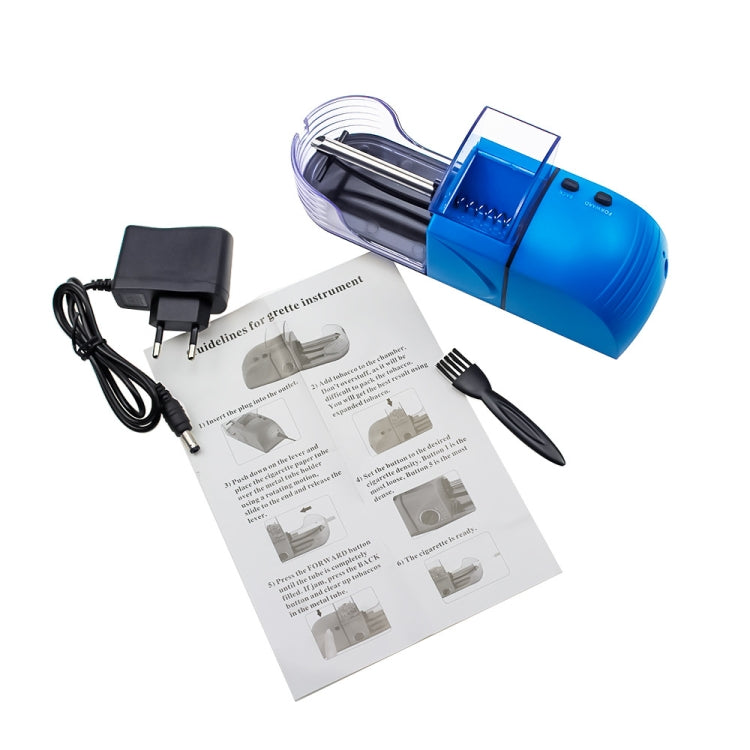 Portable Electric Cigarette Maker Fully Automatic Adjustable Electric Cigarette Holder, EU Plug