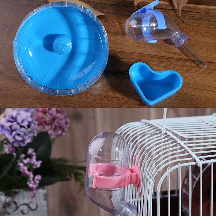 Hamster Cage Portable Take-Out Cage Hamster Golden Bear Supplies, Blue, Pink, Brown