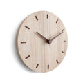 Solid Wooden Wall Clock Home Living Room Wall Clock Decorative Clock, Solid Wooden Wall Clock