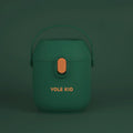 2 PCS YOLE KID Baby Milk Powder Box Large-Capacity Portable Out-Packing Gimi Powder Box Baby Food Supplement Storage Sealed Tank, Mustard Yellow, Matcha Green, Olive Green, Peacock Blue, Cinnabar Red, Rouge Powder