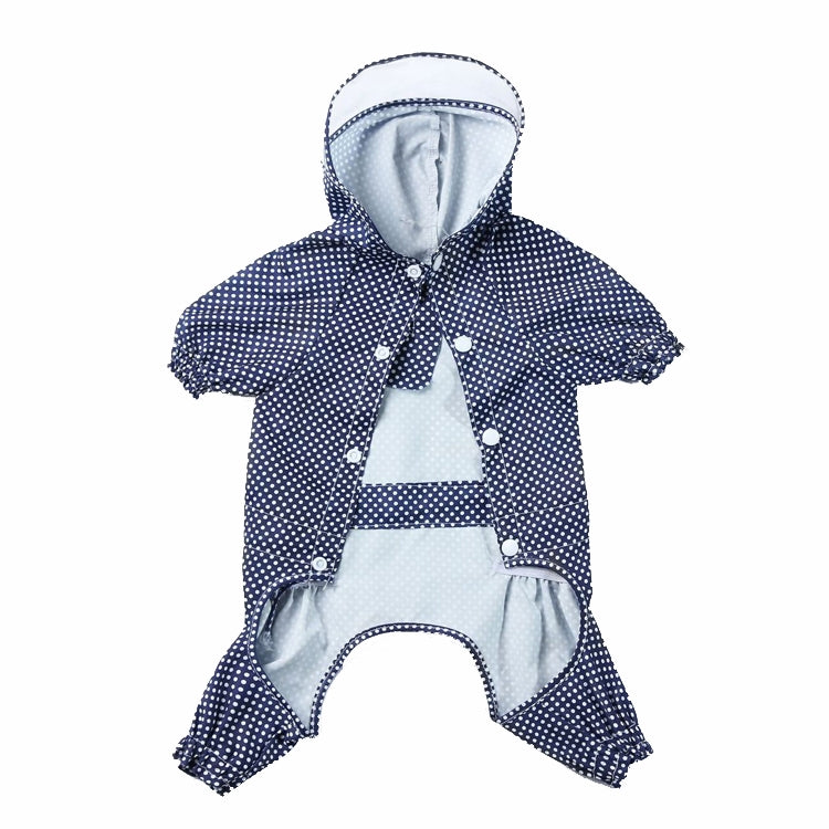 Dog Raincoat Out Four Foot Waterproof Dust Clothes Pet Raincoat, M, XL, XXL, XXXL, L