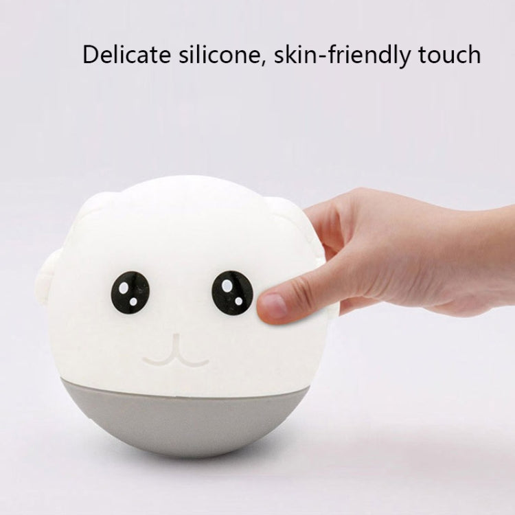 ZD-26 Silicone Children With Sleep Pat Night Light, ZD-26 Goat Warm Light, ZD-26 Goat Colorful