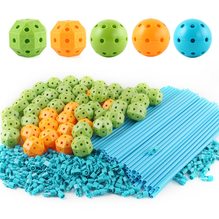 132 In 1 DIY Tent Toy Assembling Play House DIY Children Tent Building Toy, 132 in 1