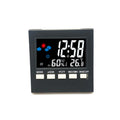 2159 Household Temperature And Humidity Display Alarm Clock Indoor Electronic Digital Display Multi-Function Color Screen Clock, Temperature And Humidity Display Alarm Clock