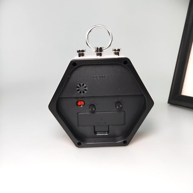 OS005 Students Mute Alarm Clock Children Bedroom Bed Night Light Alarm Clock, Red, Green, Blue, Black, Pink, Gray