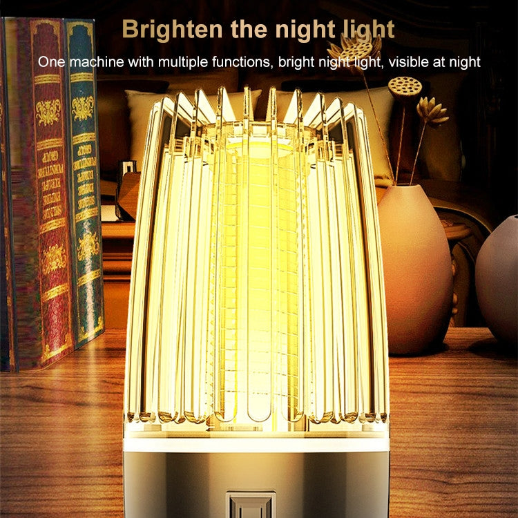ALE-MWD-008 Home Bedroom Mute Mosquito Trap Mosquito Lamp Outdoor Non-Radiation Fly Mosquito Repellent, Direct Type, Charging Type 2000 MAH, Charging Type 4000 MAH