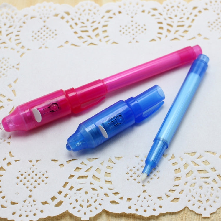 10 PCS Creative Magic UV Light Invisible Ink Pen Marker Pen
