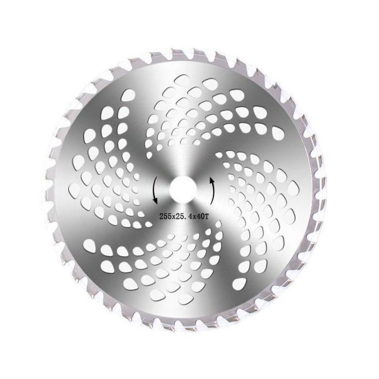 0.4CM Alloy Saw Blades For Lawn Mowers Brush Cutter Blades, 40 Tooth, 60 Tooth, 80 Tooth, 100 Tooth