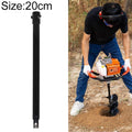 Digging Machine Ground Drill Planting Machine Drill Bit Extension Rod, 20cm, 30cm, 50cm, 60cm