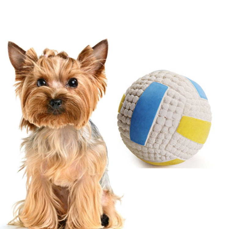 Dog Toy Latex Dog Bite Sound Ball Pet Toys, Large Volleyball, Large Tennis, Large  Rugby