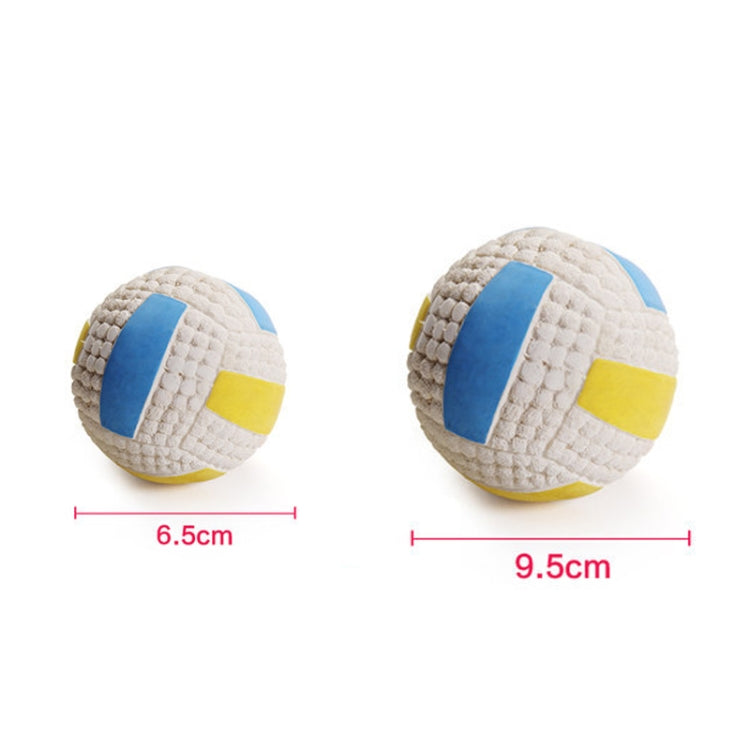 Dog Toy Latex Dog Bite Sound Ball Pet Toys, Large Volleyball, Large Tennis, Large  Rugby