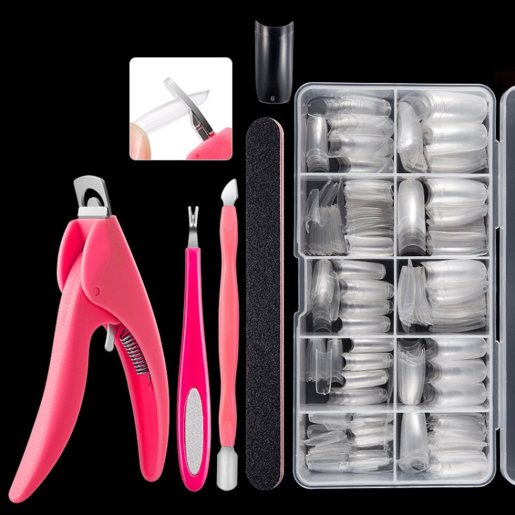 Manicure Tool  Set Fingernails Word Cut Set, Transparent French, Natural French, Transparent Semi-post, Natural Semi-post, Transparent Full Post, Natural Full Post, Transparent French Large Set, Transparent Semi-post Large Set                          ...