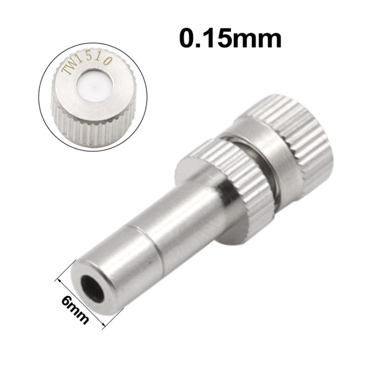 Humidifying And Dedusting Cooling Atomizing Sprinkler Quick-Plug Fog Misting Nozzle, 0.15mm, 0.2mm, 0.3mm, 0.4mm, 0.6mm, 0.7mm, 0.8mm