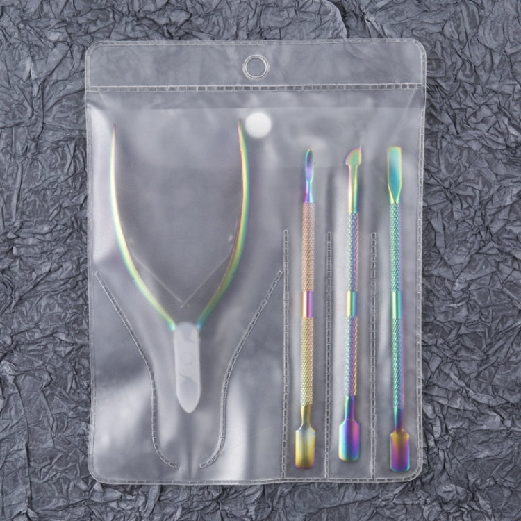 FABIYAN Stainless Steel Dead Skin Shear Steel Push Nail Art Tool Set, Specification: Set 3, Set 1, Set 2, Set 3, 3 Sets-Set 4, Set 5, Set 6, Set 7, Set 8, Set 9, Set 11, Set 12, Set 13, Set 14, Set 15, Set 16