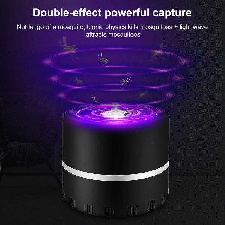 Home Bedroom Light Wave Physical Mosquito Trap Mosquito Lamp, Black, Gray Purple, White Purple, Mosquito Swatter