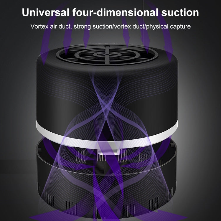 Home Bedroom Light Wave Physical Mosquito Trap Mosquito Lamp, Black, Gray Purple, White Purple, Mosquito Swatter