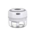 ZM-14 Household Mini Wireless Electric Garlic Masher, White 100ml, Green 100ml, Pink 100ml, High Cup White 250ml, High Cup Green 250ml, High Cup Pink 250ml, White Glass 300ml, Green Glass 300ml, Pink Glass 300ml, White High Cup 250ml + Small Cup 100ml ...