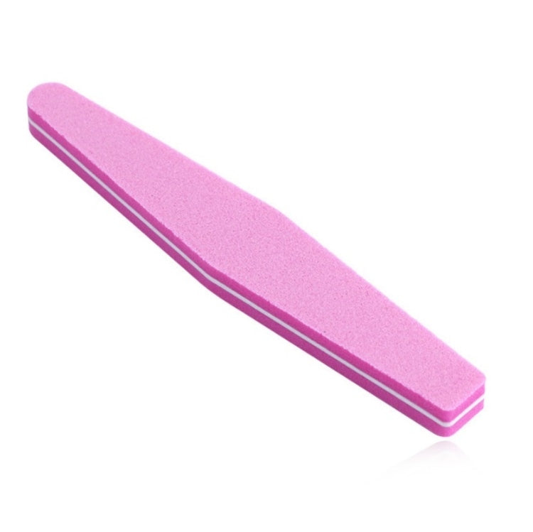 20 PCS 178x28x12mm Diamond-Shaped High-Elastic Sponge Nail Tool Random Colour Delivery