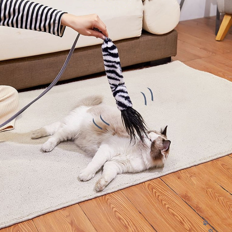 Creative Funny Cat Toy Simulation Fish Cat Toy Interactive Plush Airbag Toy, Sea Fish, Squid, Dog Tail, Horsetail
