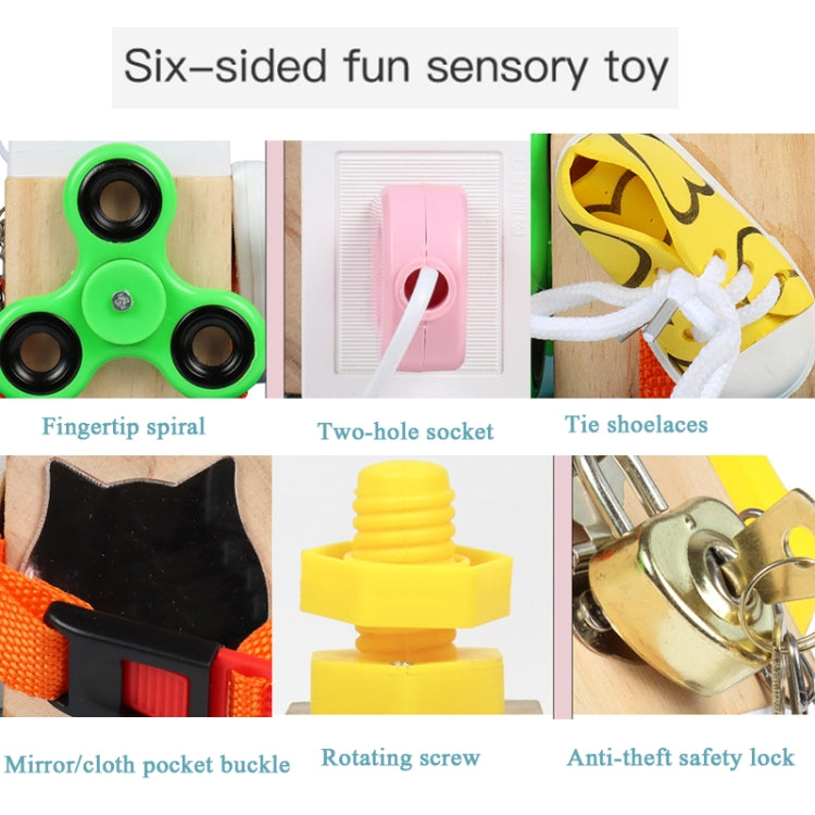 Children Montessori Busy Board Puzzle Unlocking Toy Early Education Toy, Style:, Fun Life Green, Music, Animal, Fishing