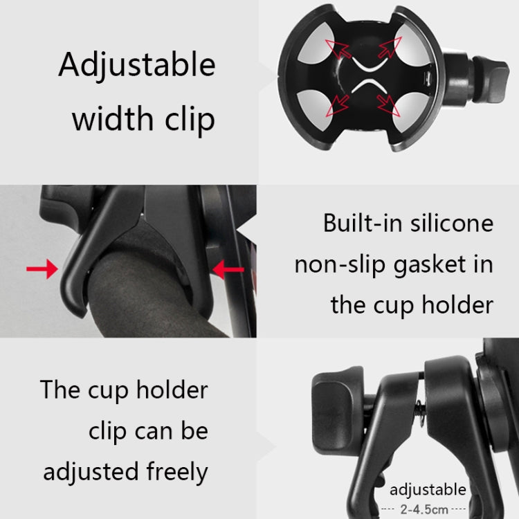 J4037 Baby Stroller Drop Resistant Bottle Holder, Bottle Holder