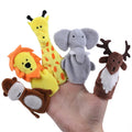 Animal Finger Dolls Plush Toys For Preschool Education, 7.5cm