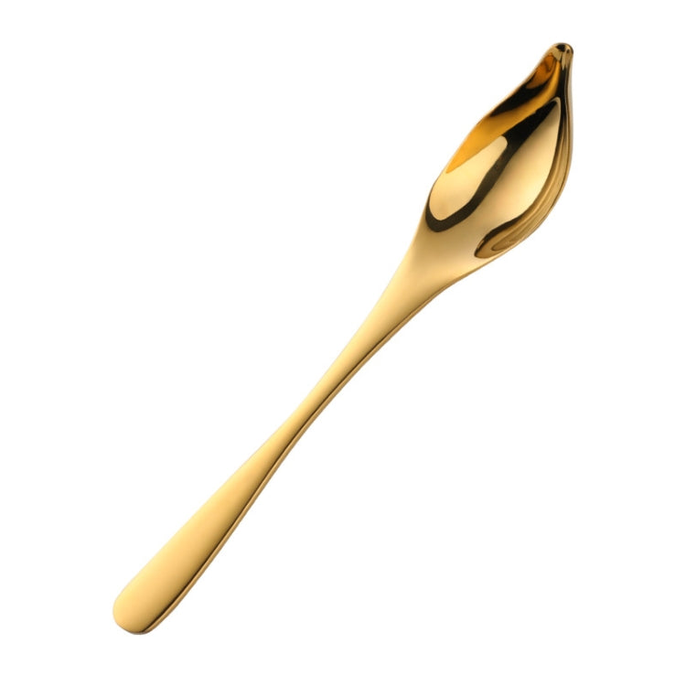 Household Kitchen Stainless Steel Seasoning Spoon 304 Thickened Tip Oil Spoon Mounting Spoon,Color:, Tip Oil Spoon (Silver), Tip Oil Spoon (Gold), Tip Oil Spoon (Rose Gold), Tip Oil Spoon (Black), Tip Oil Spoon (Purple), Tip Oil Spoon (Blue)           ...