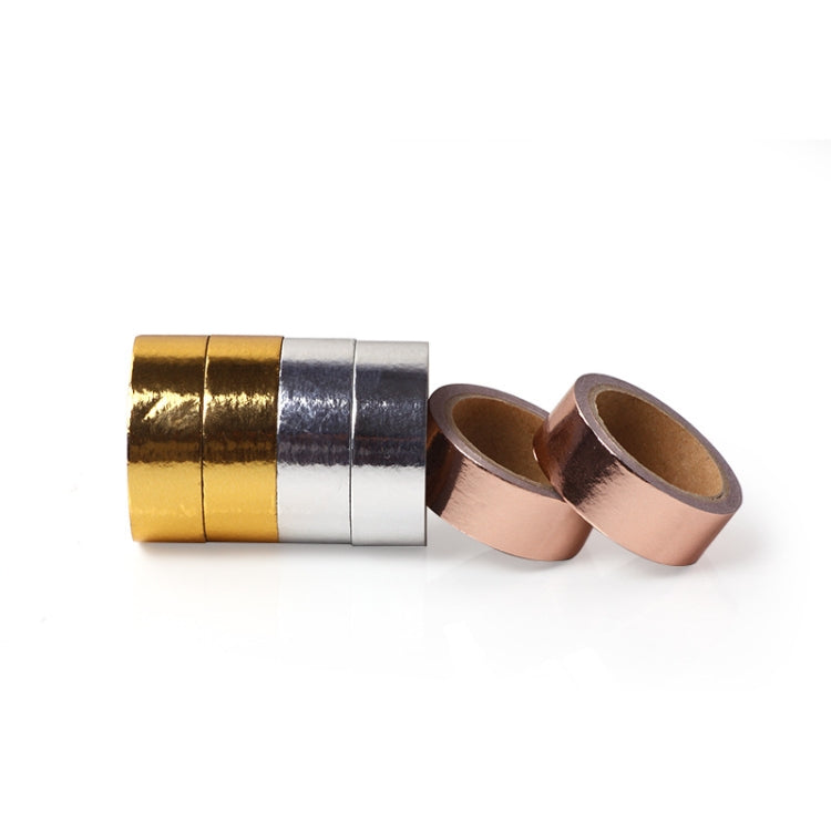 DIY Decorative Hand Account Tape Handmade Decorative Material Tape, Gold, Silver, Rose Gold