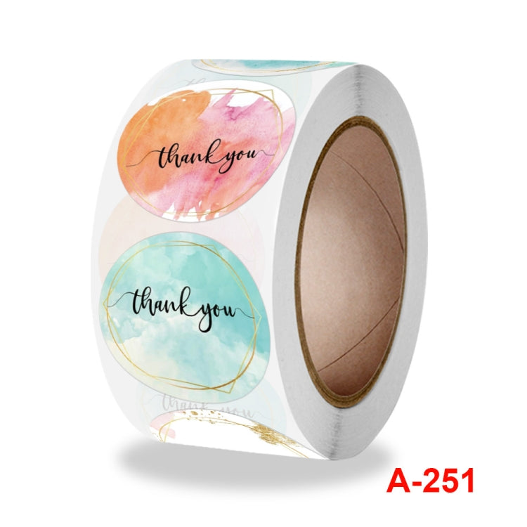 10 Rolls Round Sealing Sticker Thank You Sticker Crafts Gift Decoration Sticker, 2.5cm / 1 Inch