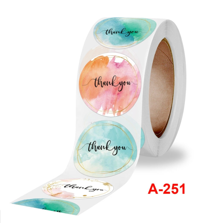 10 Rolls Round Sealing Sticker Thank You Sticker Crafts Gift Decoration Sticker, 2.5cm / 1 Inch