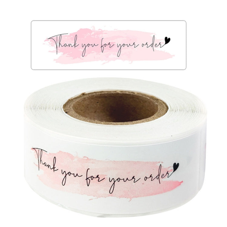 10 Rolls Rectangle Thank You Label Sticker, F106, F107, F108 White