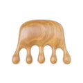 Green Sandalwood Massage Comb, 8x6cm